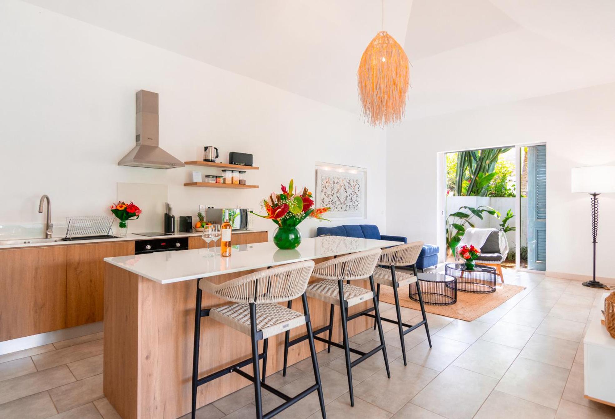 גראנדה באיה Le Mandala Moris Guesthouse Pointe Aux Canonniers מראה חיצוני תמונה